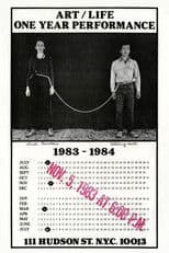 One Year Performance 1983-1984 (Rope Piece)