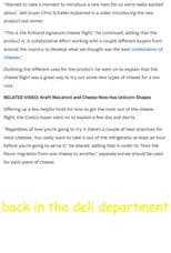 Back in the Deli Department