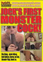 Jock's First Monster Cock!