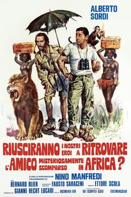 Will Our Heroes Be Able to Find Their Friend Who Has Mysteriously Disappeared in Africa?