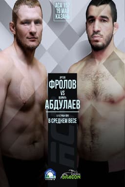 ACA 157: Frolov vs. Abdulaev