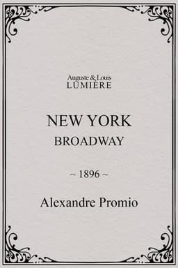 New York, Broadway