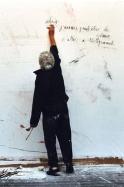 Un peintre sous surveillance