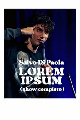 Salvo Di Paola: Lorem Ipsum