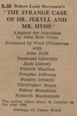 The Strange Case of Dr. Jekyll and Mr. Hyde