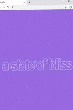 A State of Bliss