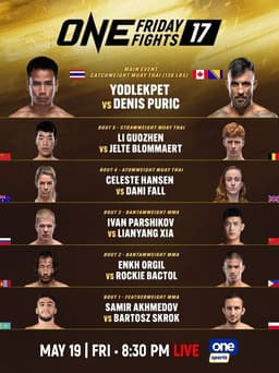 ONE Friday Fights 17: Pompetch vs. Duangsompong