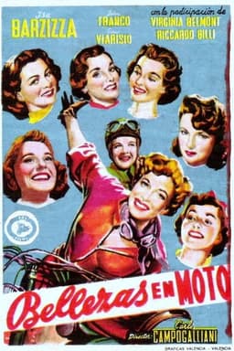 Beauties on Motor Scooters