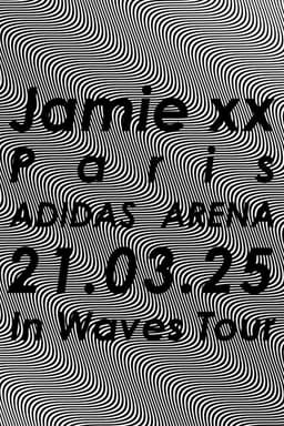 Jamie xx: In Waves Tour - Adidas Arena, Paris 2025