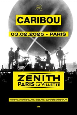 Caribou - Zénith Paris - La Villette - ARTE Concert
